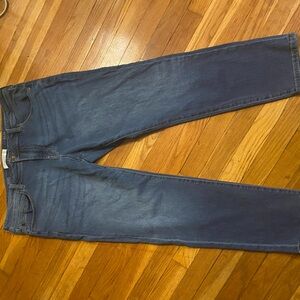 Liverpool Men's Dark Blue Straight Jeans